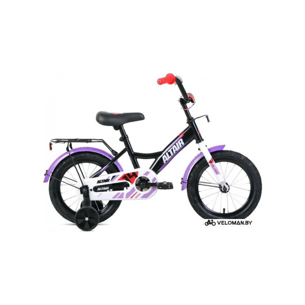 Детский велосипед Altair Kids 14 2021 (черный)