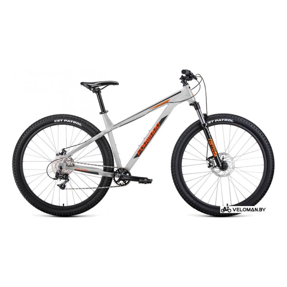 Велосипед Forward Next 29 X D 2022 (хром/оранжевый)