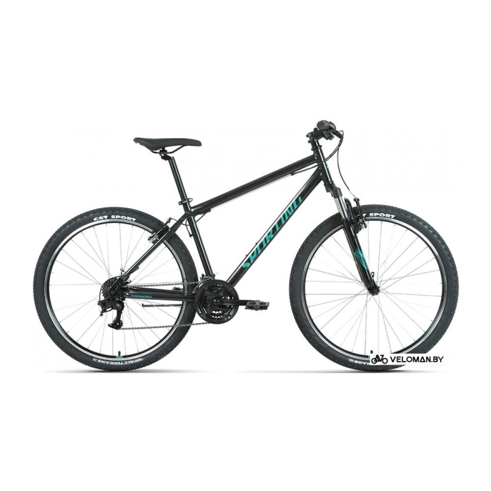 Велосипед горный Forward Sporting 27.5 1.2 р.17 2022 (черный/бирюзовый)