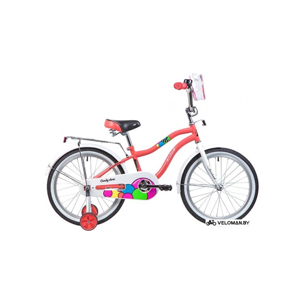 Детский велосипед Novatrack Candy 20 (коралловый, 2019)