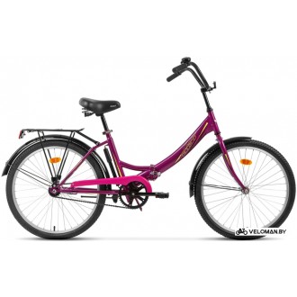 Велосипед городской AIST Smart 24 1.0 2022 (фиолетовый)