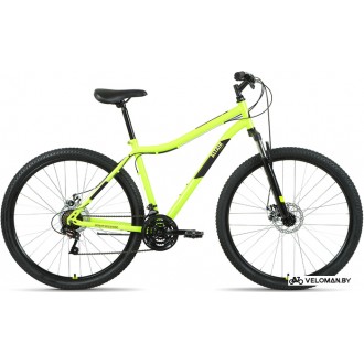 Велосипед Altair MTB HT 29 2.0 D р.17 2022 (ярко-зеленый/черный)