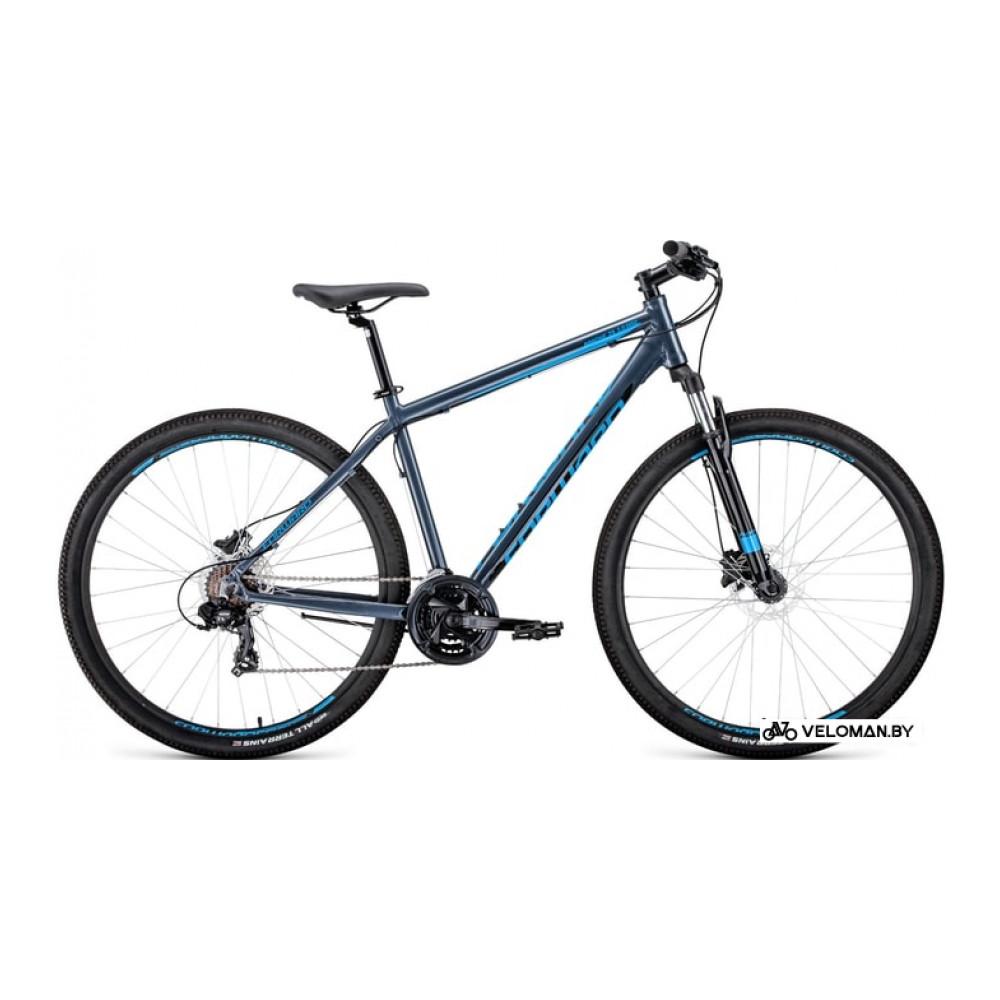 Велосипед горный Forward Apache 29 3.0 disc р.21 2020 (темно-синий)