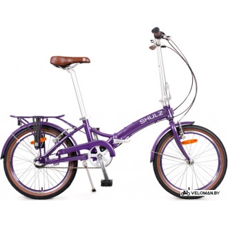 Велосипед городской Shulz GOA V-brake 2023 (фиолетовый)