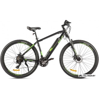 Электровелосипед горный Eltreco Ultra Max 2022 (черный/зеленый)