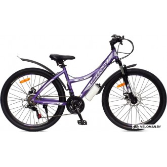 Велосипед горный Greenway 6930M р.16 2021 (фиолетовый/белый)