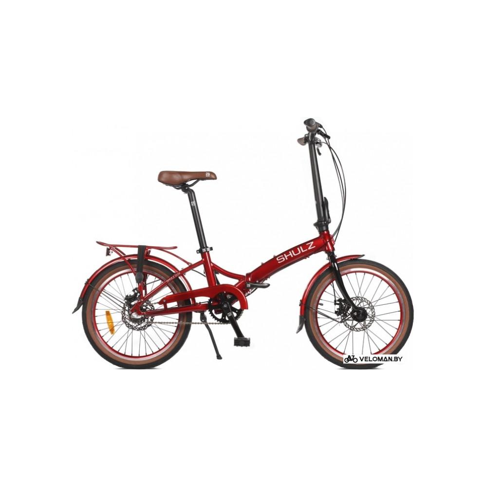 Велосипед городской Shulz GOA Disk 2023 (красный)