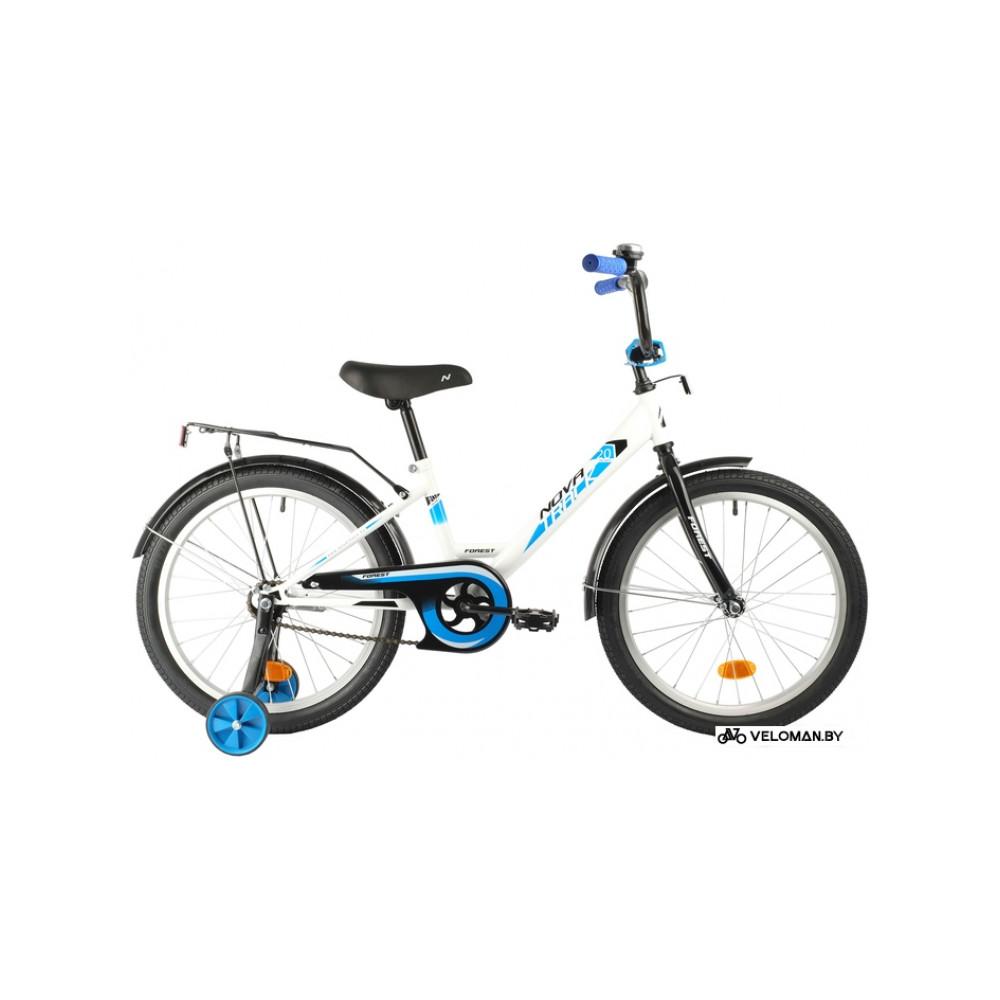 Детский велосипед Novatrack Forest 20 2021 201FOREST.WT21 (белый)
