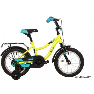 Детский велосипед Novatrack Wind Boy 14 2022 143WIND.GN22 (зеленый)