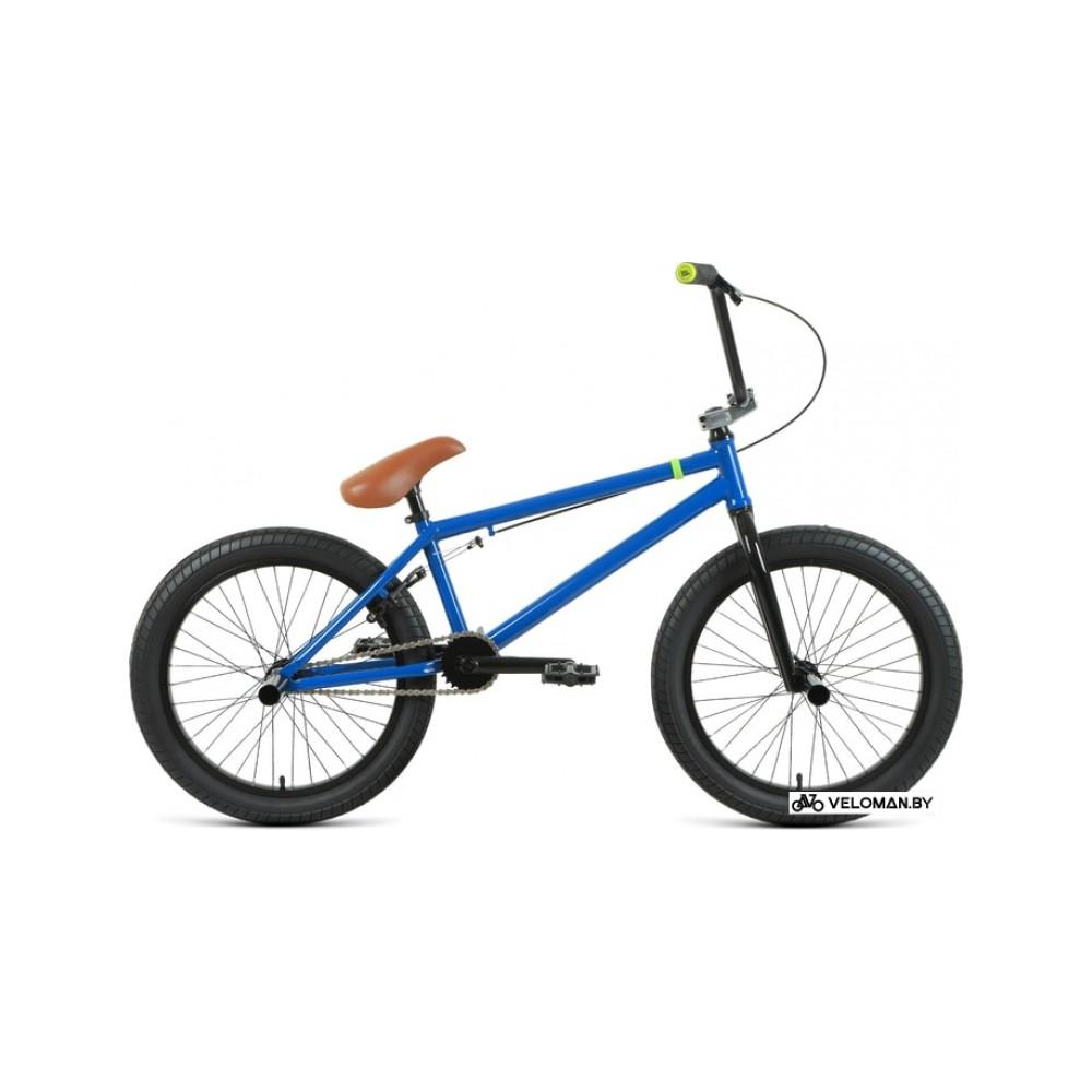 Велосипед bmx Forward Zigzag 20 2021 (синий)