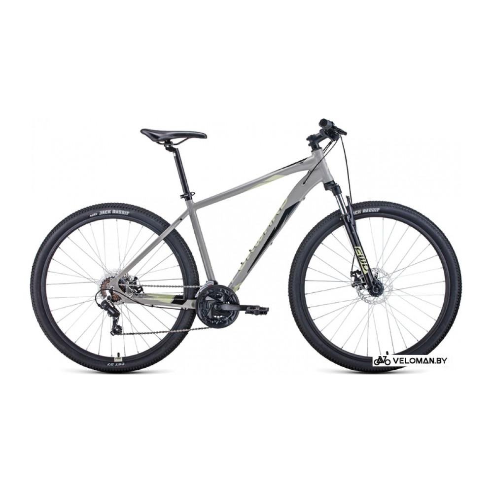 Велосипед горный Forward Apache 29 2.0 D р.17 2022 (серый)