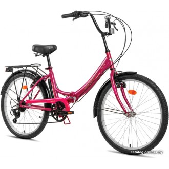 Велосипед городской AIST Smart 24 2.0 2022 (фиолетовый)