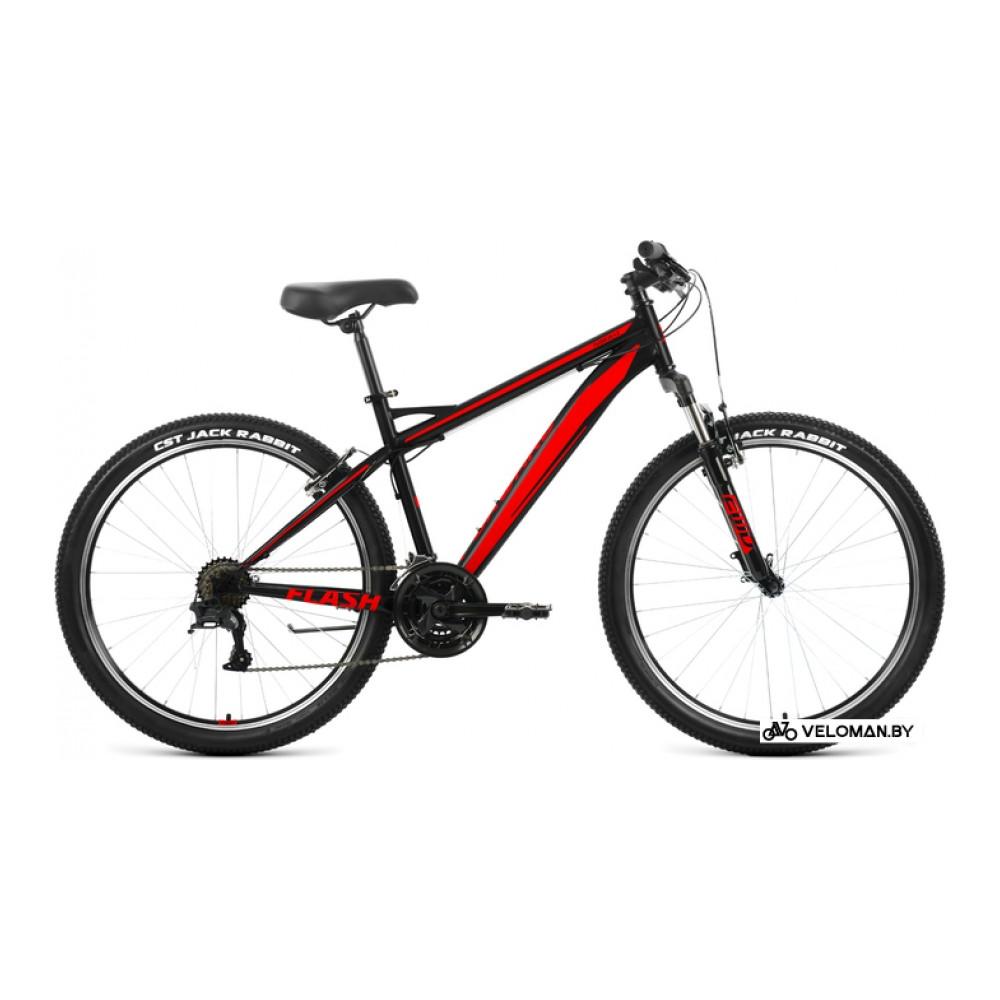 Велосипед горный Forward Flash 26 1.2 р.15 2022 (черный/красный)