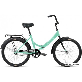 Велосипед городской Altair City 24 2022 (бирюзовый/серый)
