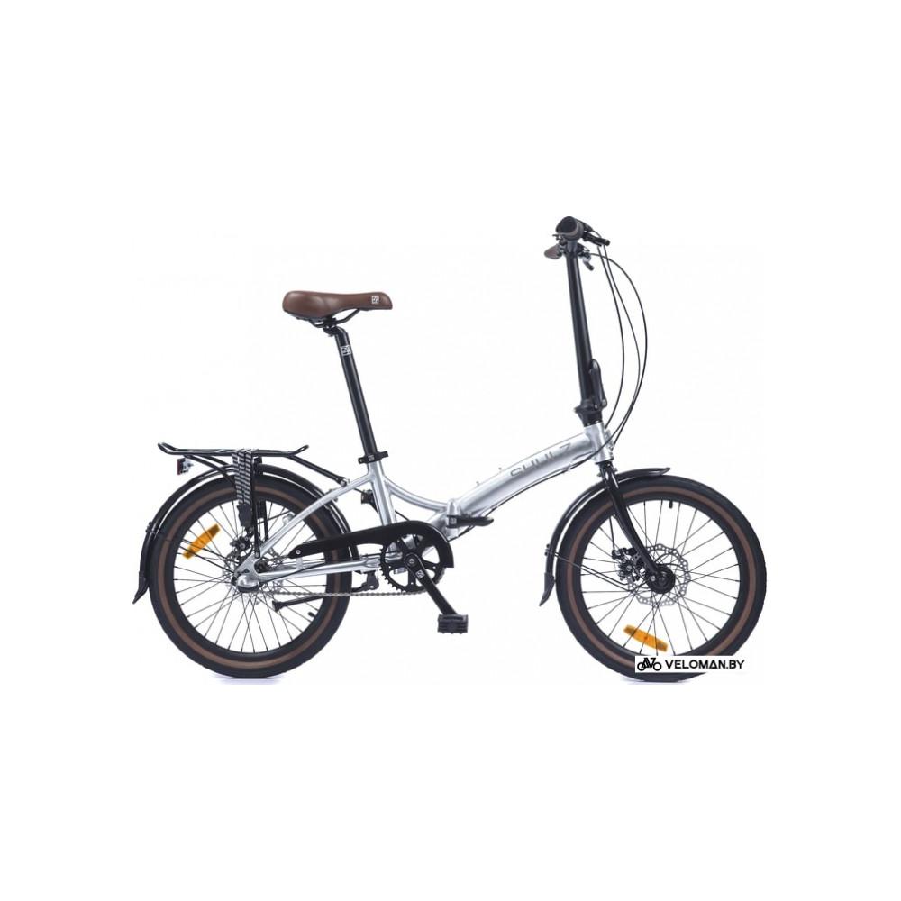 Велосипед городской Shulz GOA Disk 2023 (серебристый)