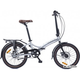 Велосипед городской Shulz GOA Disk 2023 (серебристый)