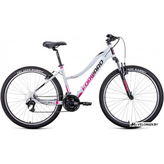 Велосипед горный Forward Jade 27.5 1.0 2022 (серый/розовый)