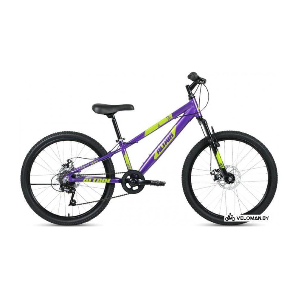 Велосипед Altair AL 24 D 2021 (фиолетовый)