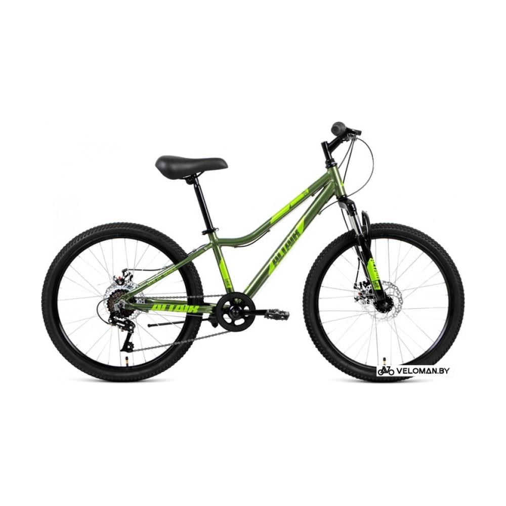 Велосипед Altair AL 24 D 2020 (зеленый)