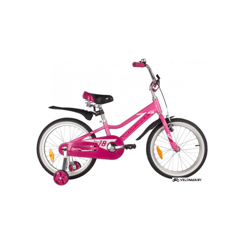 Детский велосипед Novatrack Novara 18 2022 185ANOVARA.PN22 (розовый)