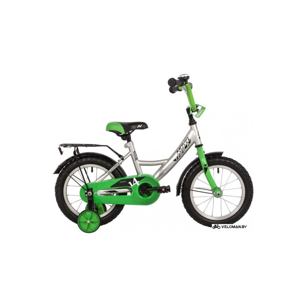 Детский велосипед Novatrack Vector 14 2022 143VECTOR.SL22 (серебристый)