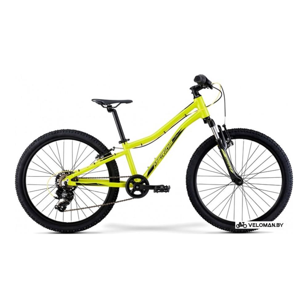 Велосипед Merida Matts J. 24 Eco 2021 (желтый)