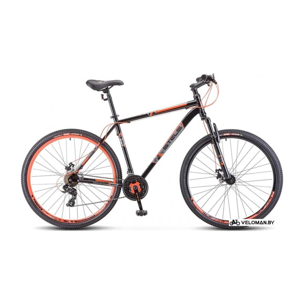 Велосипед горный Stels Navigator 700 MD 27.5 F020 р.19.5 2022 (черный/красный)