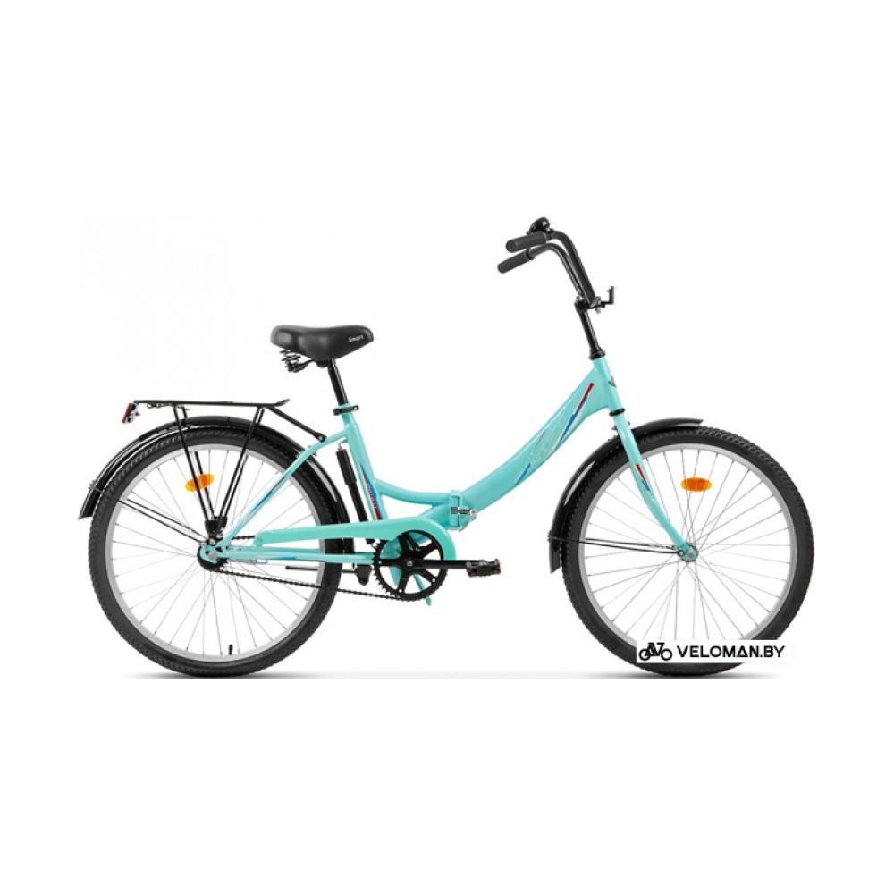 Велосипед городской AIST Smart 24 1.0 2017 (бирюзовый)