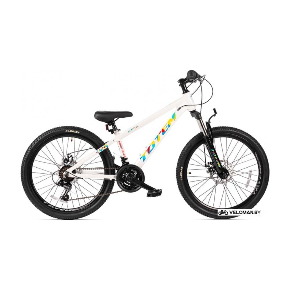 Велосипед Totem Mantin 24 2021 (белый)