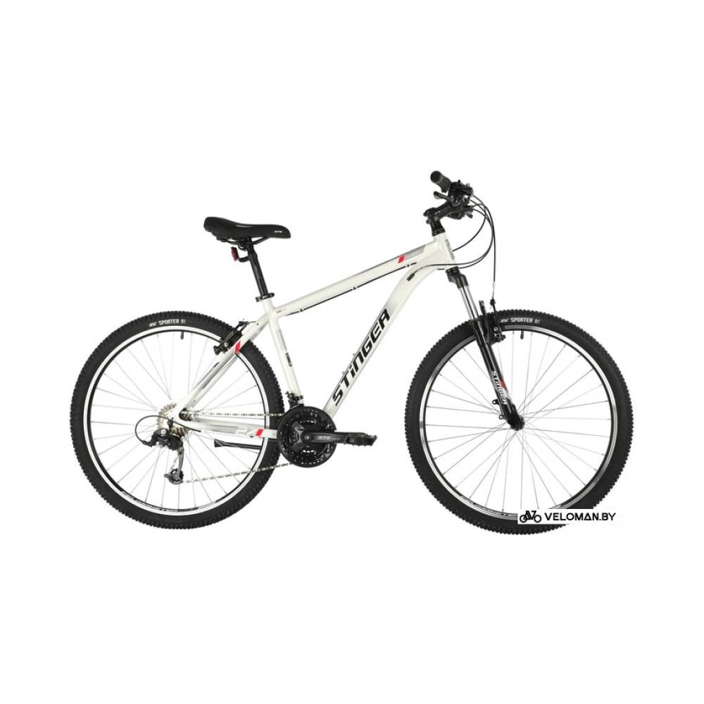 Велосипед Stinger Element STD 27 р.20 2021 (белый)