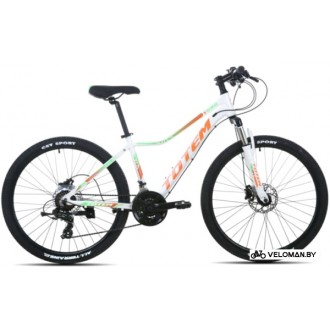 Велосипед горный Totem Y680L 26 2021 (белый/оранжевый)