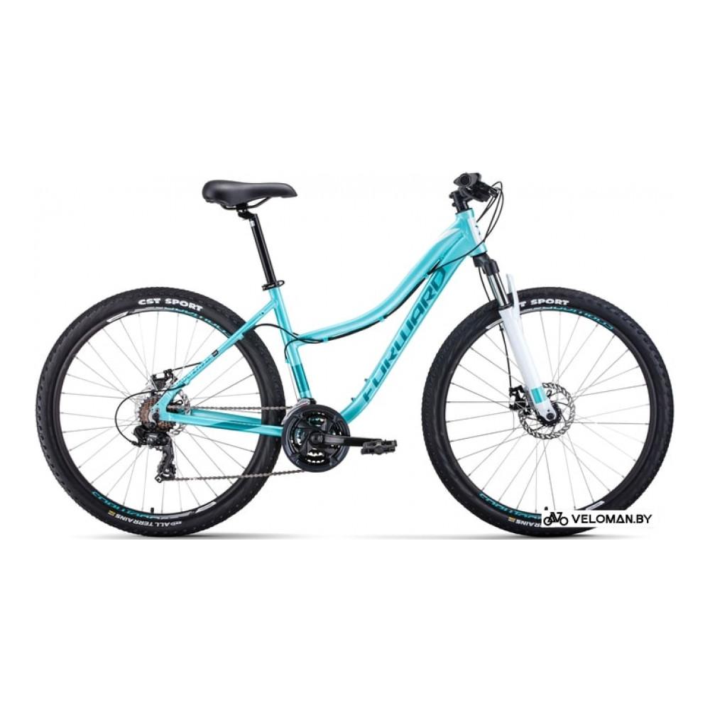 Велосипед горный Forward Jade 27.5 2.0 disc 2020 (голубой)