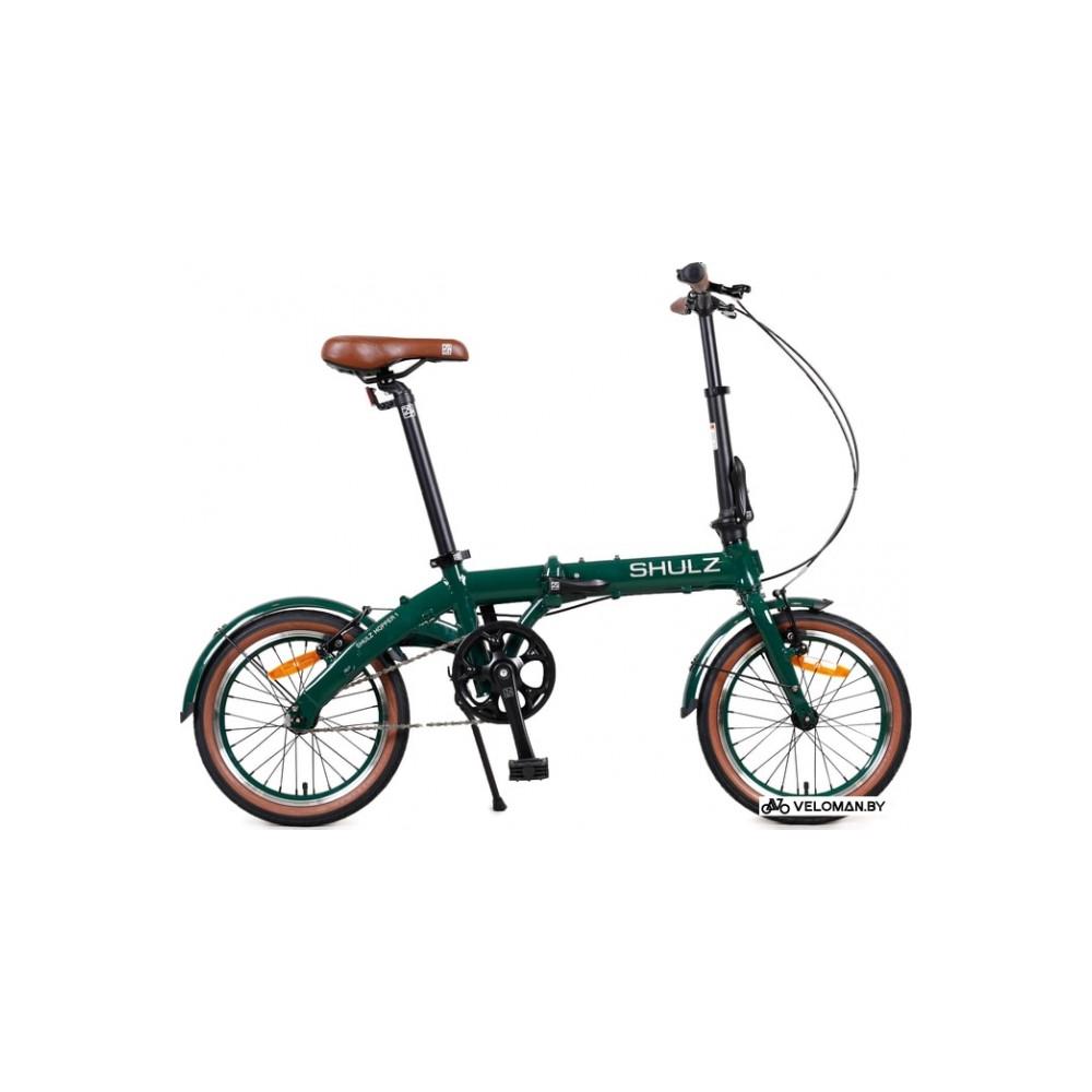 Велосипед городской Shulz Hopper 2023 (темно-зеленый)