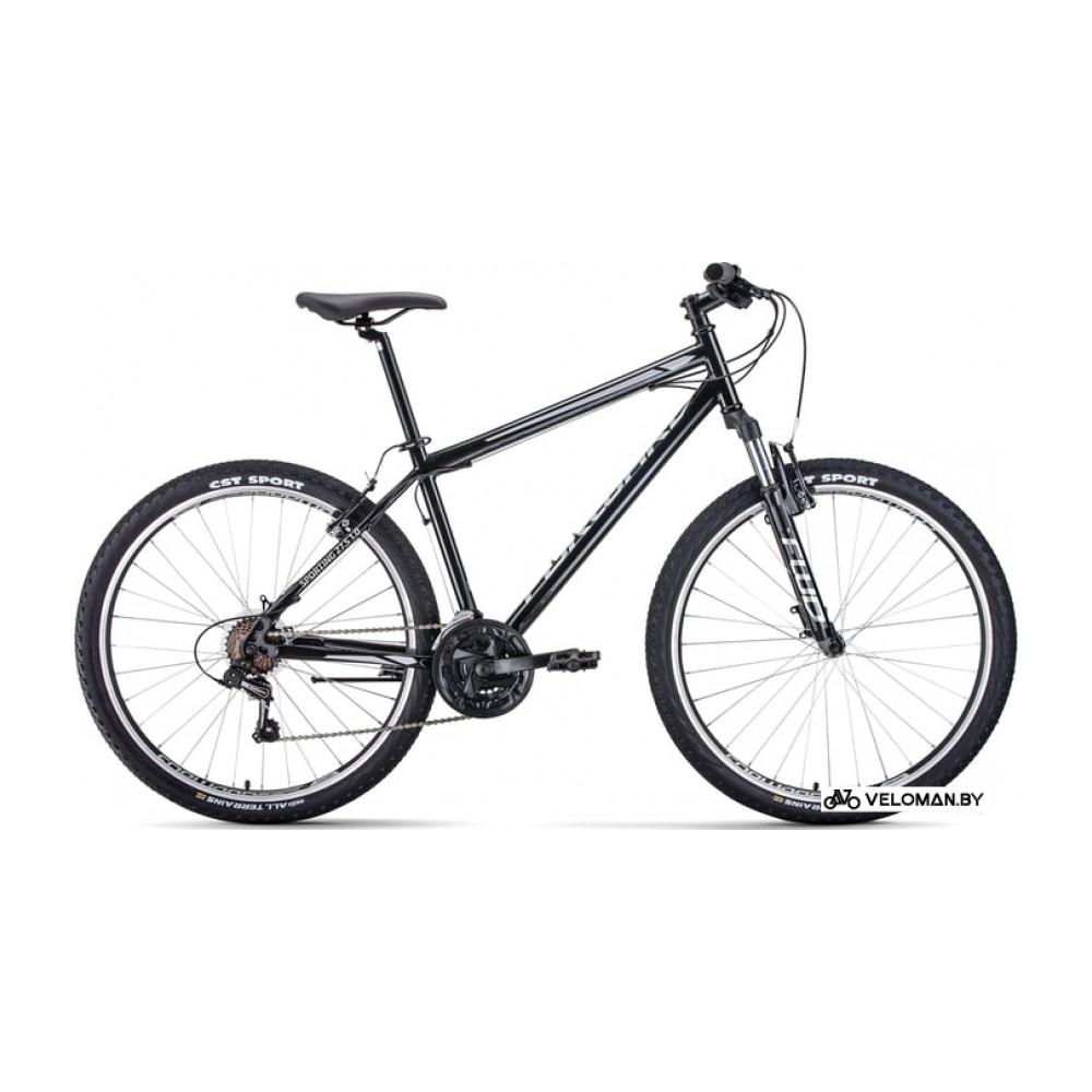 Велосипед горный Forward Sporting 27.5 1.2 р.19 2021 (черный/серый)