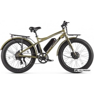 Электровелосипед фэт-байк Volteco Bigcat Dual New (хаки)
