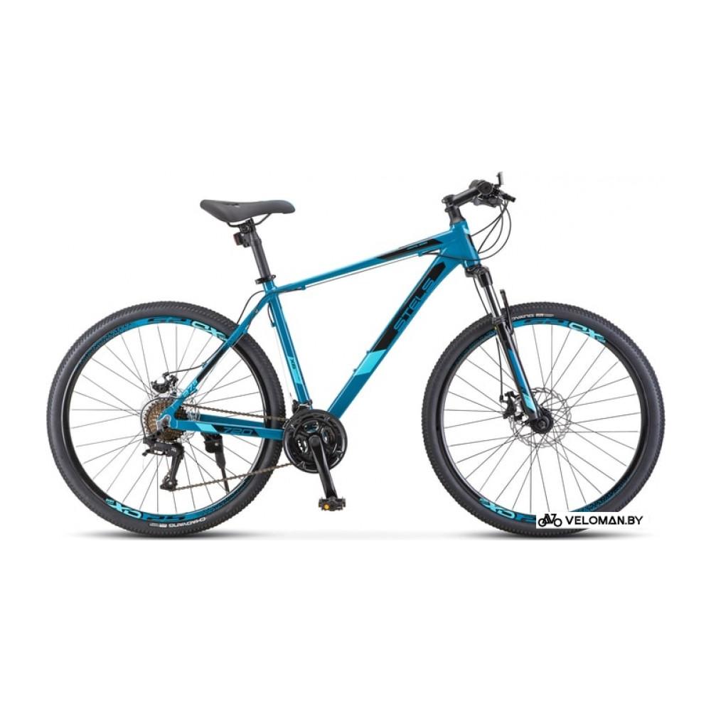 Велосипед горный Stels Navigator 720 MD 27.5 V010 р.19 2021 (синий)