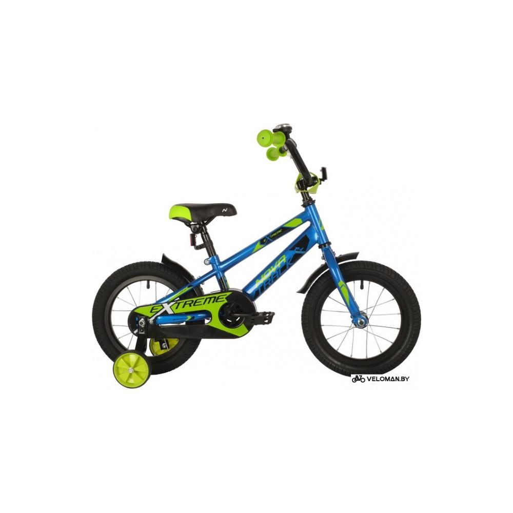 Детский велосипед Novatrack Extreme 14 2021 143EXTREME.BL21 (синий)