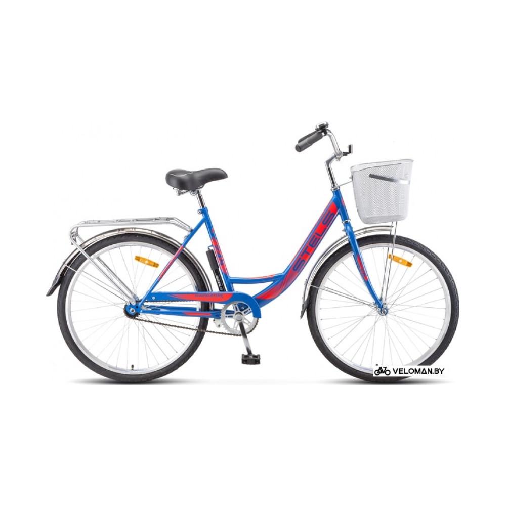Велосипед городской Stels Navigator 245 26 Z010 2021 (синий/красный)