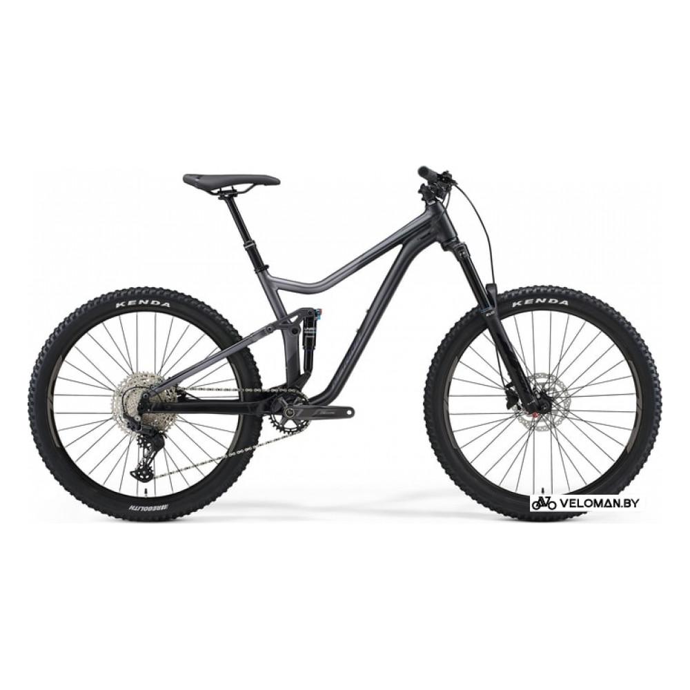 Велосипед Merida One-Forty 400 L 2021 (шелковый антрацит/черный)