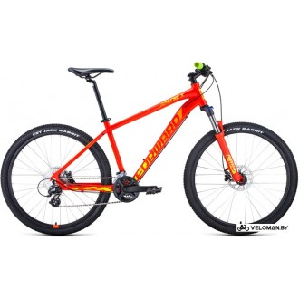 Велосипед горный Forward Apache 27.5 X р.15 2021 (красный)