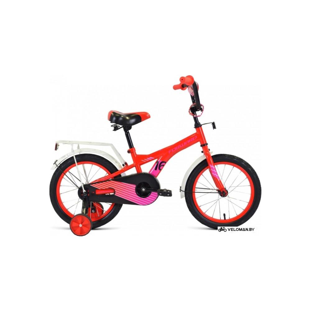 Детский велосипед Forward Crocky 16 2021 (красный)