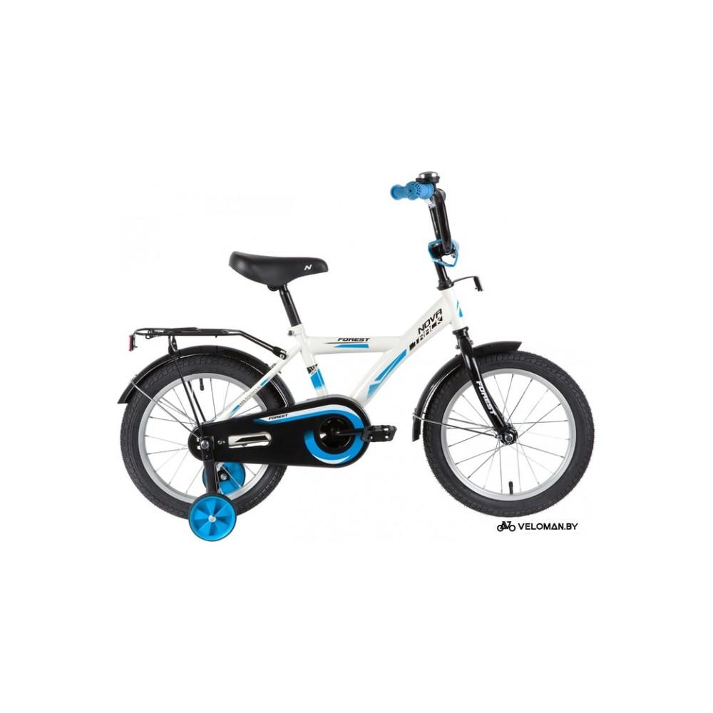 Детский велосипед Novatrack Forest 16 2020 161FOREST.WT20 (белый/черный)