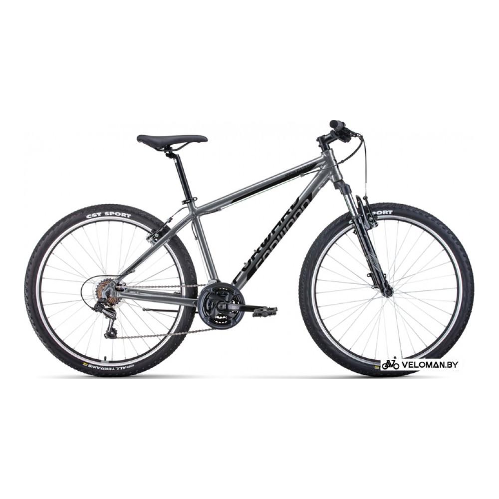 Велосипед горный Forward Apache 27.5 1.0 Classic р.15 2022 (серый/черный)