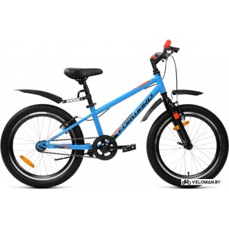Детский велосипед Forward Unit 20 1.0 2021 (голубой)