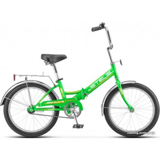 Велосипед городской Stels Pilot 310 20 Z011 2022 (зеленый/желтый)
