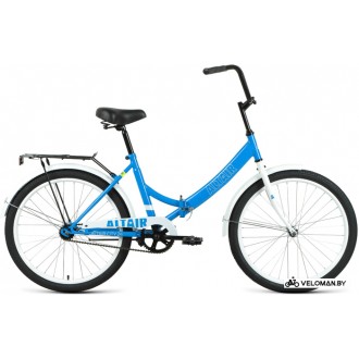 Велосипед городской Altair City 24 2022 (голубой/белый)