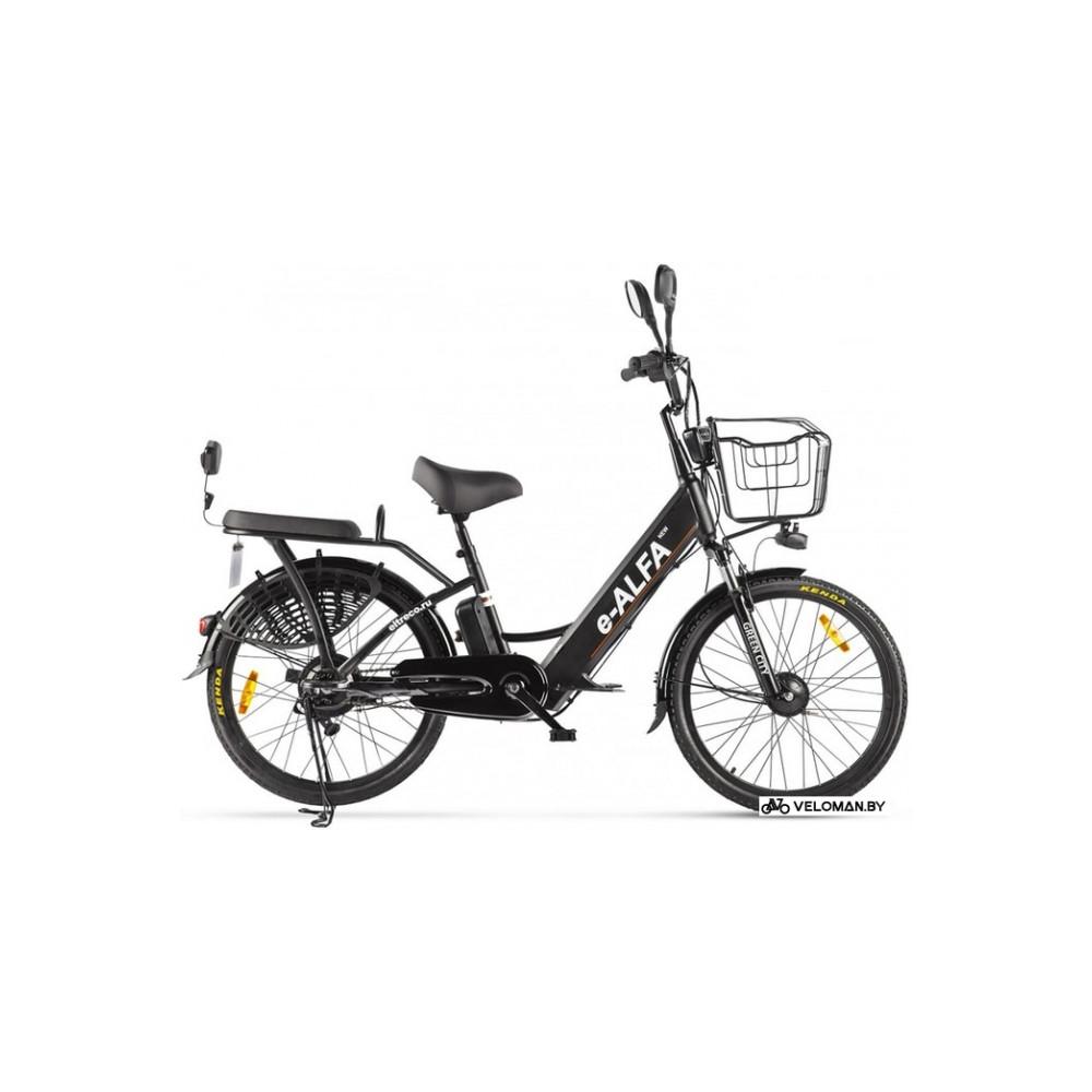 Электровелосипед городской Eltreco Green City E-Alfa New (черный)