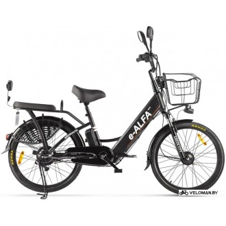 Электровелосипед городской Eltreco Green City E-Alfa New (черный)
