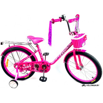 Детский велосипед Favorit Lady 18 2020 (розовый)