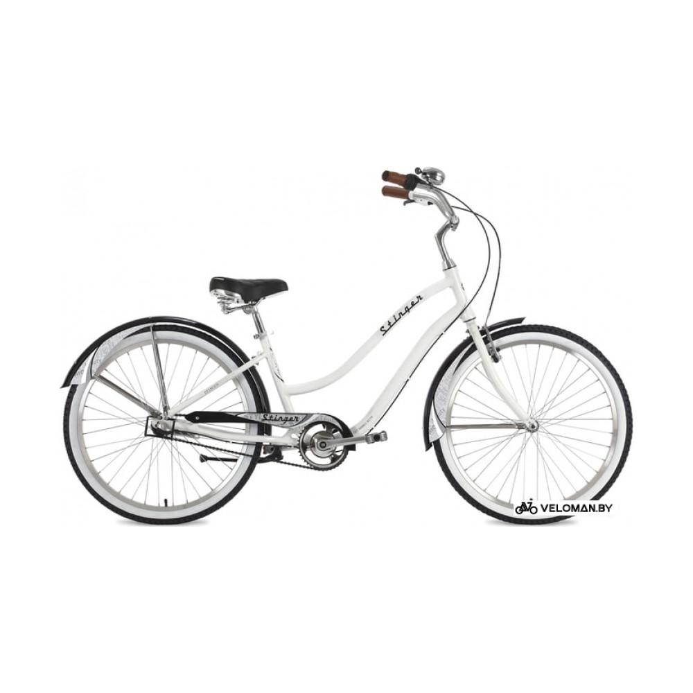 Велосипед Stinger Cruiser 3SP Lady 2021 (белый)